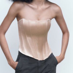Zara | Satin Effect Corset